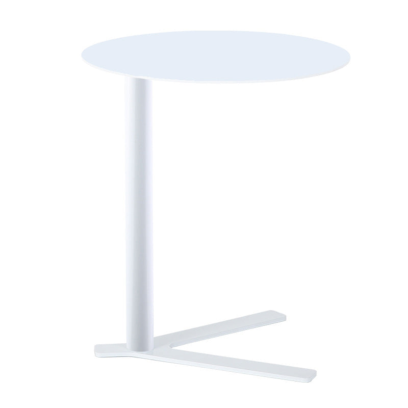 Metal Round Side End Table Minimalist Side Table for Living Room