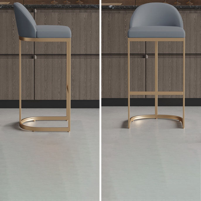 Glam Style Bar Table Set 1/2/5 Pieces Rectangle Bar Table with Metal High Stools for Home