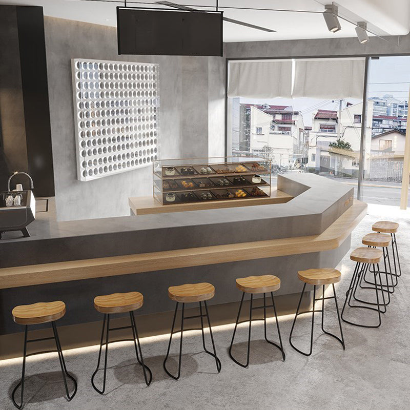 1/4/7 Pieces Modern Rectangular Pub Table Set Wooden Counter Table with High Stools