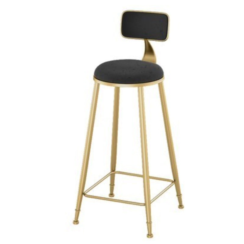 Glam 1/3 Pieces Bar Table Set Rectangle Stone Counter Table with Stools for Living Room