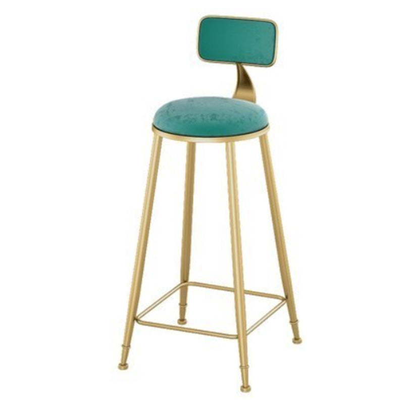 Glam 1/3 Pieces Bar Table Set Rectangle Stone Counter Table with Stools for Living Room