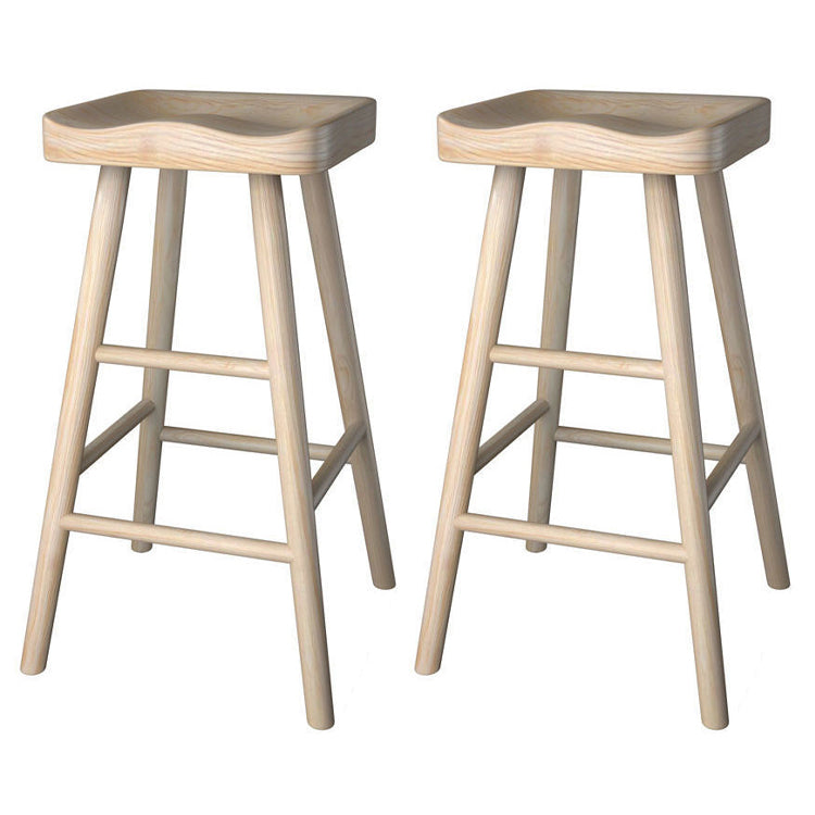 Modern Bar Table Set 1/2/3 Pieces Rectangle Bar Table with Wooden High Stools for Kitchen