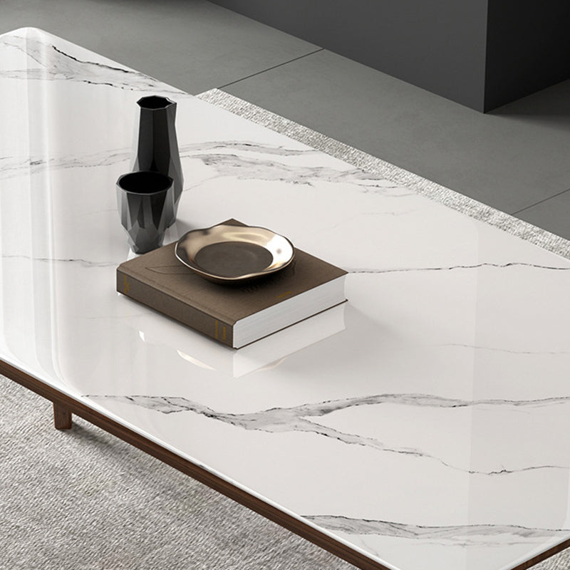 Modern Style Sintered Stone Dining Set Wood 1/3/4/5/7 Pieces Dining Set for Dining Areas