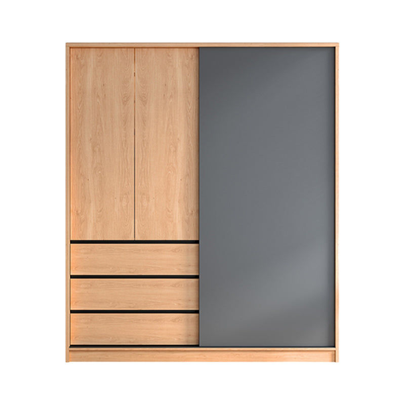 Engineered Wood Wardrobe Cabinet With Drawer Modern Wardrobe Armoire