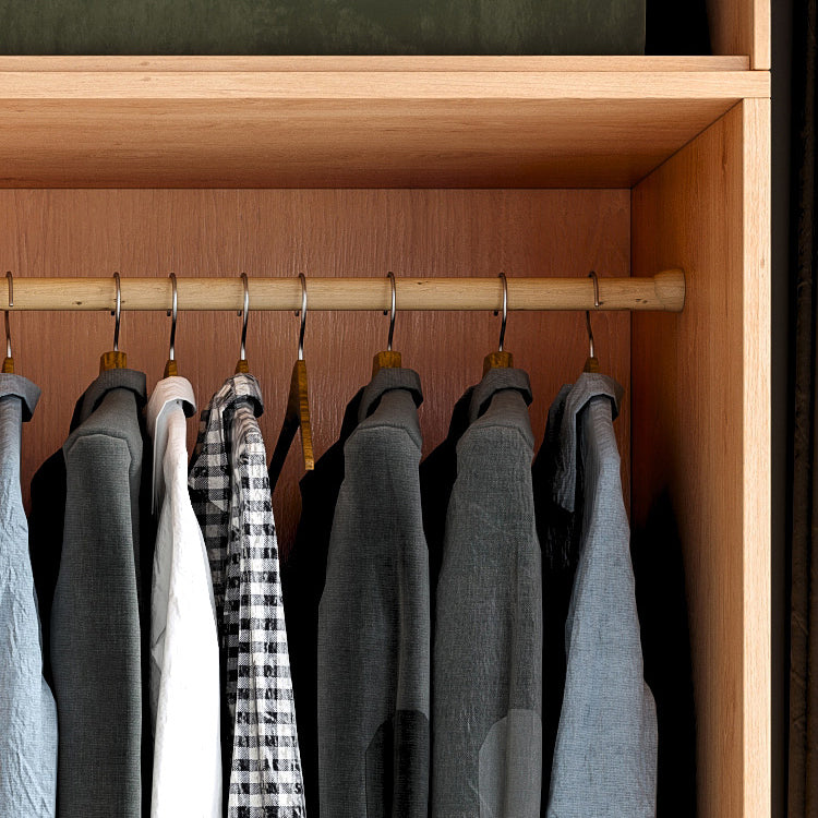 Engineered Wood Wardrobe Cabinet With Drawer Modern Wardrobe Armoire