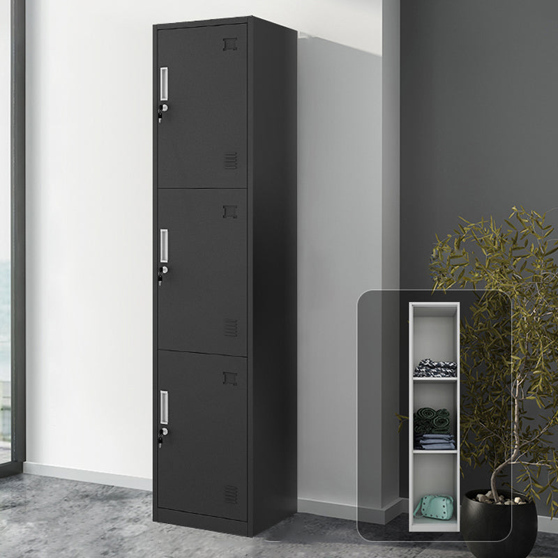 Steel Contemporary Wardrobe Closet Hinged Wardrobe Armoire for Home