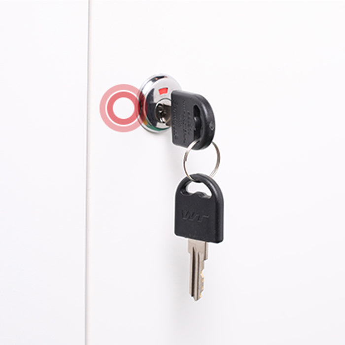 Steel Contemporary Wardrobe Closet Hinged Wardrobe Armoire for Home