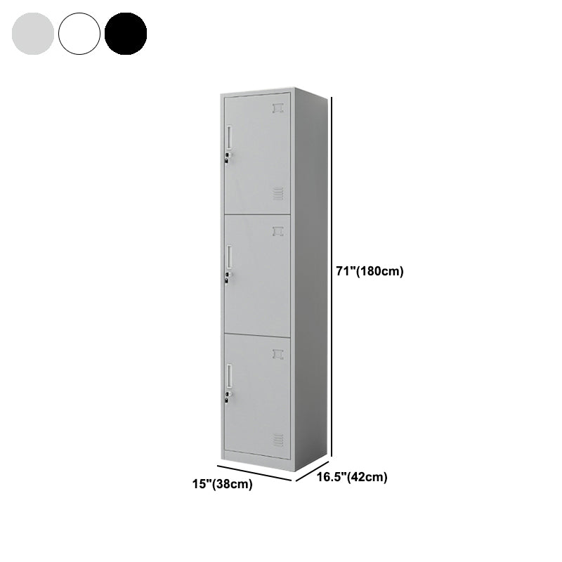 Steel Contemporary Wardrobe Closet Hinged Wardrobe Armoire for Home