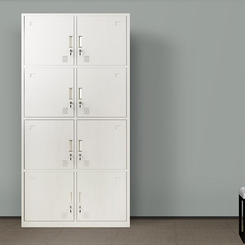 Contemporary Hinged Wardrobe Cabinet Steel Wardrobe Closet for Home