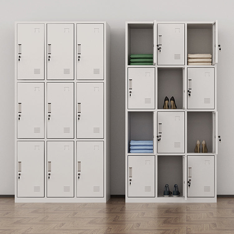 Contemporary Hinged Wardrobe Cabinet Steel Wardrobe Closet for Home