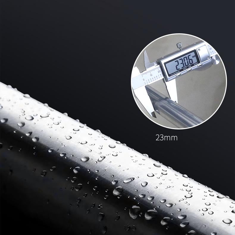 Modern Style Metal Wardrobe 3-Tier Cloth Rod Included Wardrobe Closet