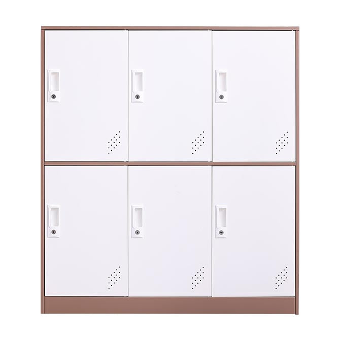 Contemporary Style Wardrobe Armoire Metal Wardrobe Closet with Locks