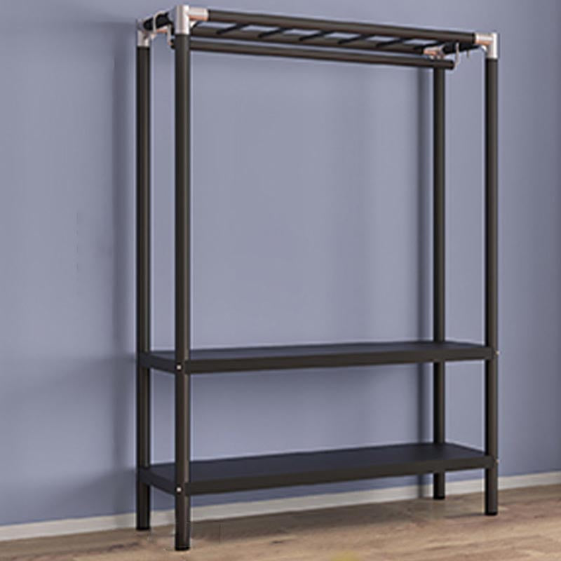 Contemporary Style Wardrobe Armoire Steel Wardrobe Closet with Legs