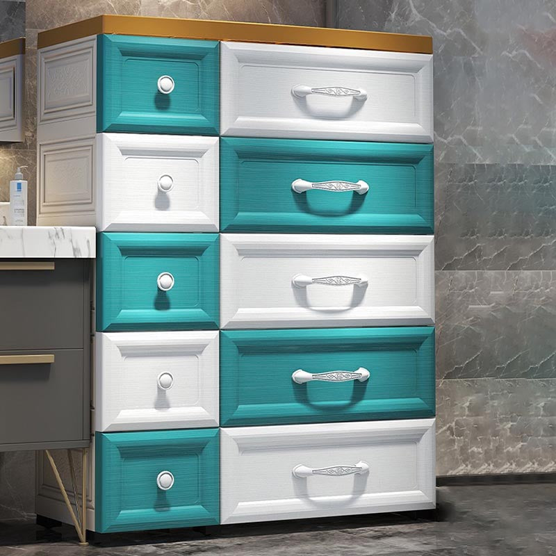 Contemporary Non-Hanging Armoire Plastic Wardrobe Closet,29.13" D x 13.78" W x 39.37" H