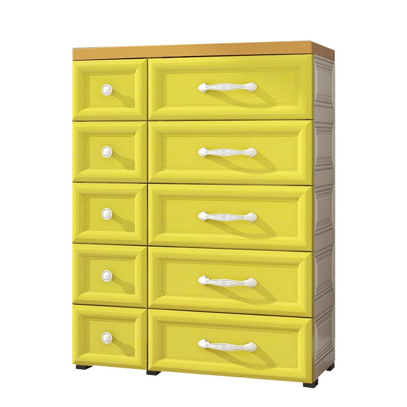 Contemporary Non-Hanging Armoire Plastic Wardrobe Closet,29.13" D x 13.78" W x 39.37" H