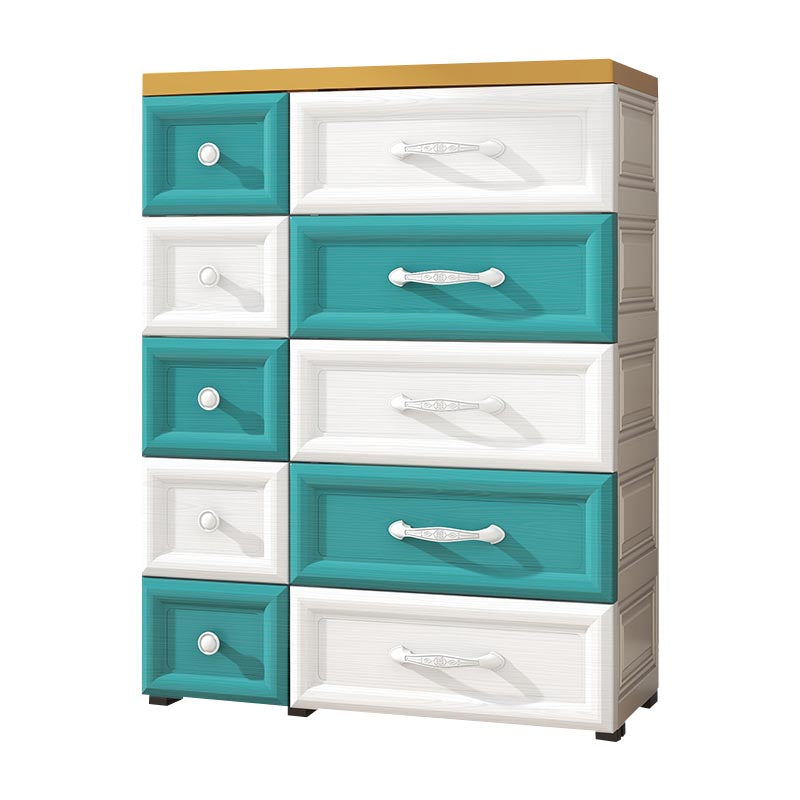 Contemporary Non-Hanging Armoire Plastic Wardrobe Closet,29.13" D x 13.78" W x 39.37" H