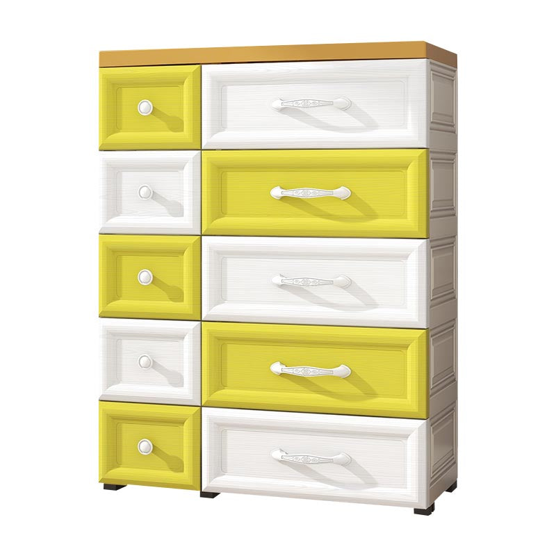 Contemporary Non-Hanging Armoire Plastic Wardrobe Closet,29.13" D x 13.78" W x 39.37" H