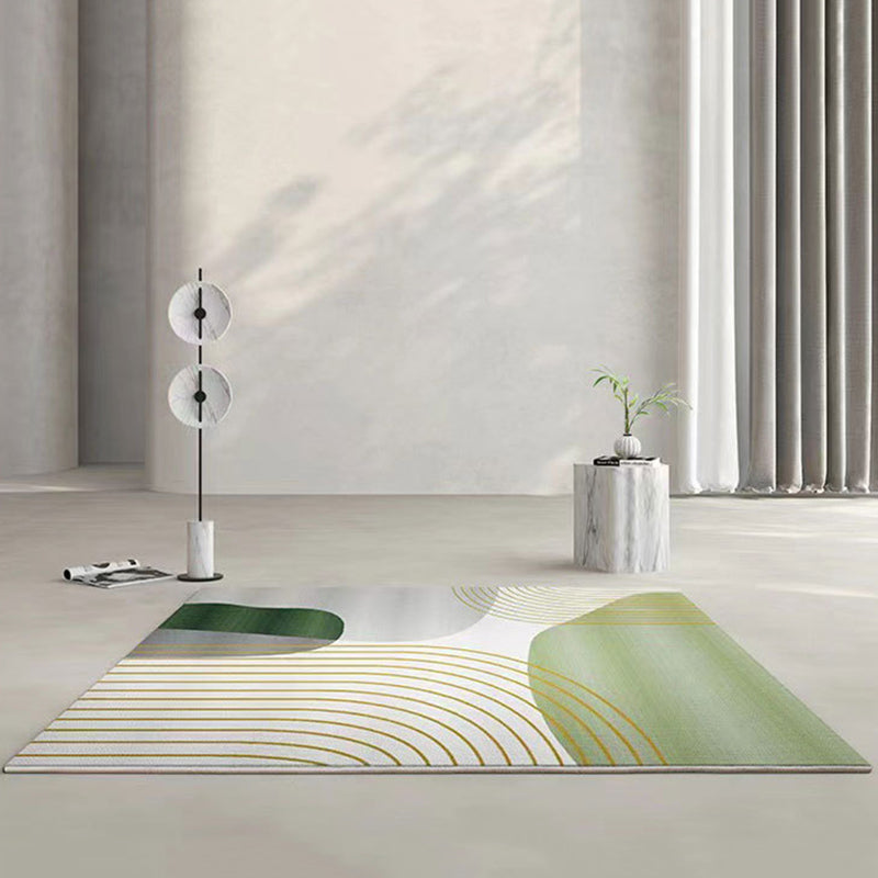 Animal Skin Modern Style Rug Rectangle Shape Stain Resistant Rug for Home Decor