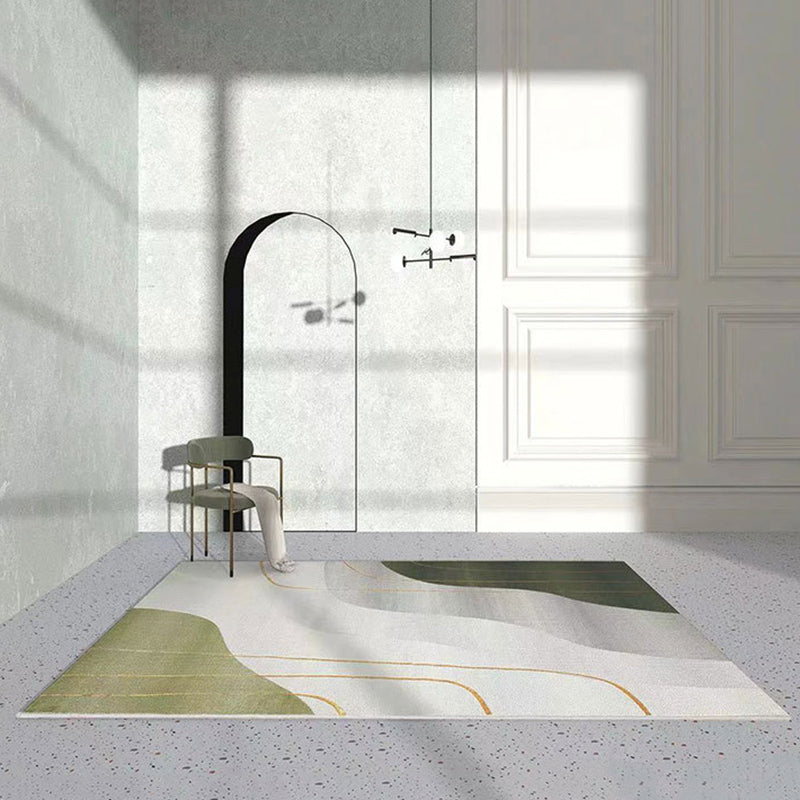 Animal Skin Modern Style Rug Rectangle Shape Stain Resistant Rug for Home Decor