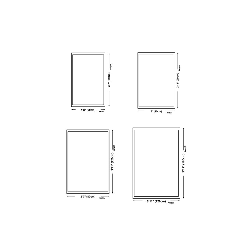 Animal Skin Modern Style Rug Rectangle Shape Stain Resistant Rug for Home Decor