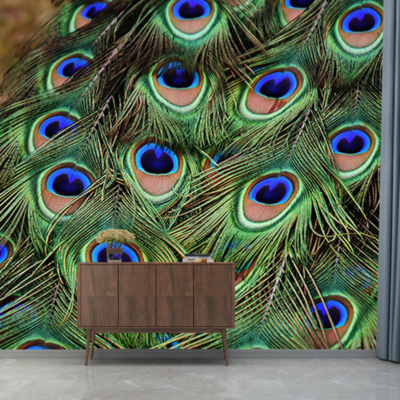 Photography Wallpaper Living Room Mildew Resistant Modern Feather Wall Mural