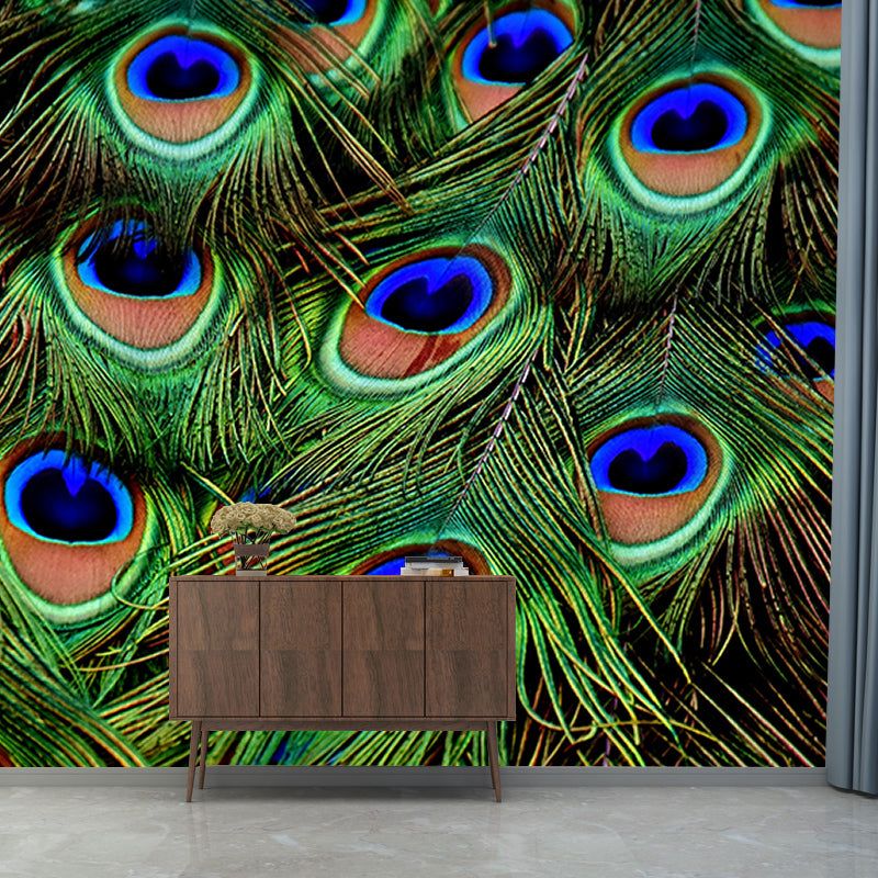 Photography Wallpaper Living Room Mildew Resistant Modern Feather Wall Mural