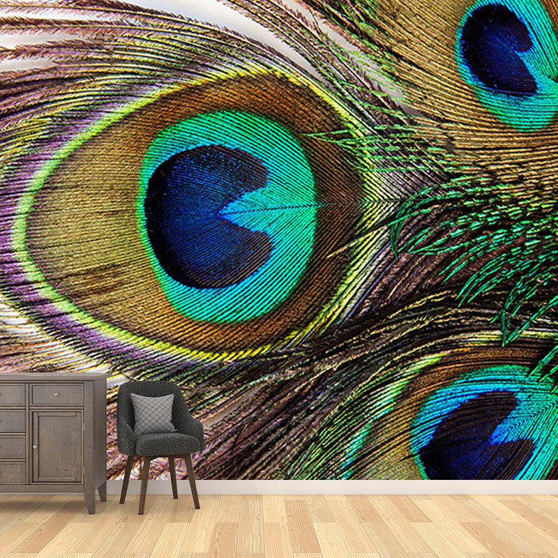 Photography Feather Wall Mural Contemporary Stain Resistant Indoor Wall Murals