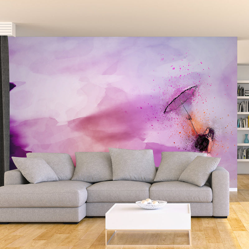 Illustration Wall Mural Classic Stain Resistant Art Painting Wall Mural