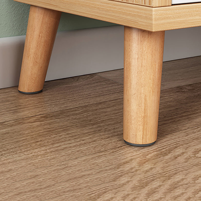 Engineered Wood Standard Bookshelf Matte Finish Shelf Bookcase with Doors