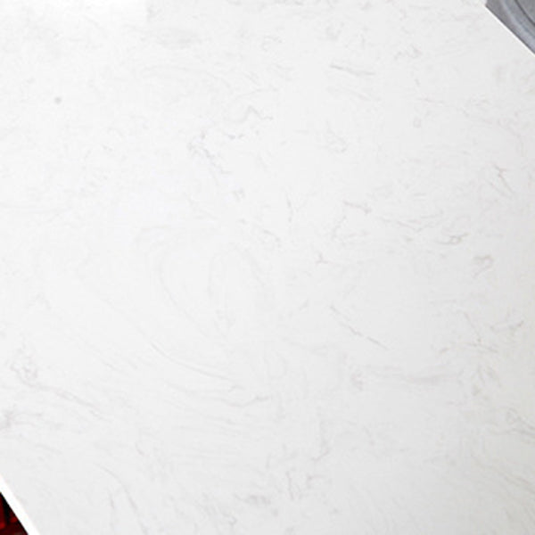 Bar Height Pub Table Glam Style Rectangle Bar Table with Stone Top