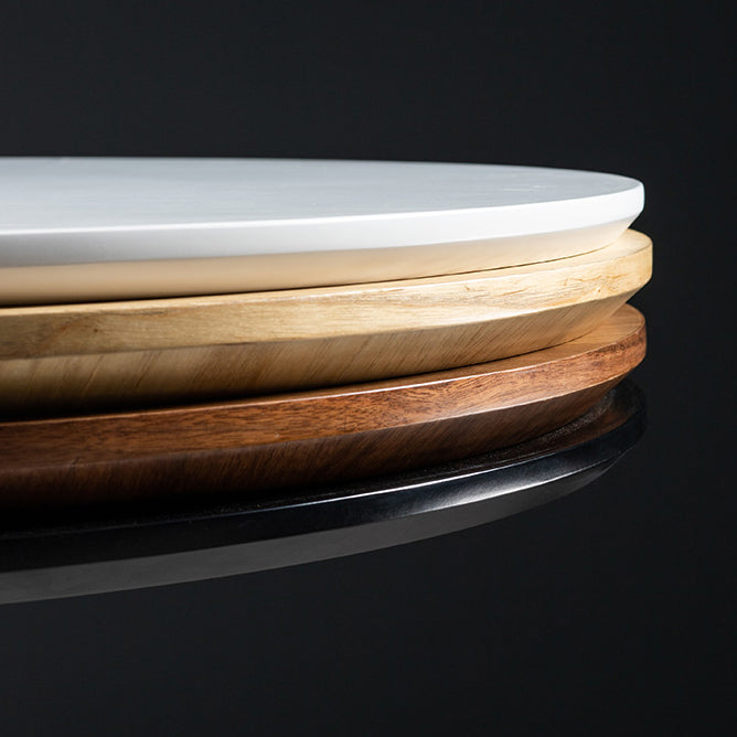 41.3"H Modern Pub Table Solid Wood Bar Height Round Bar Table