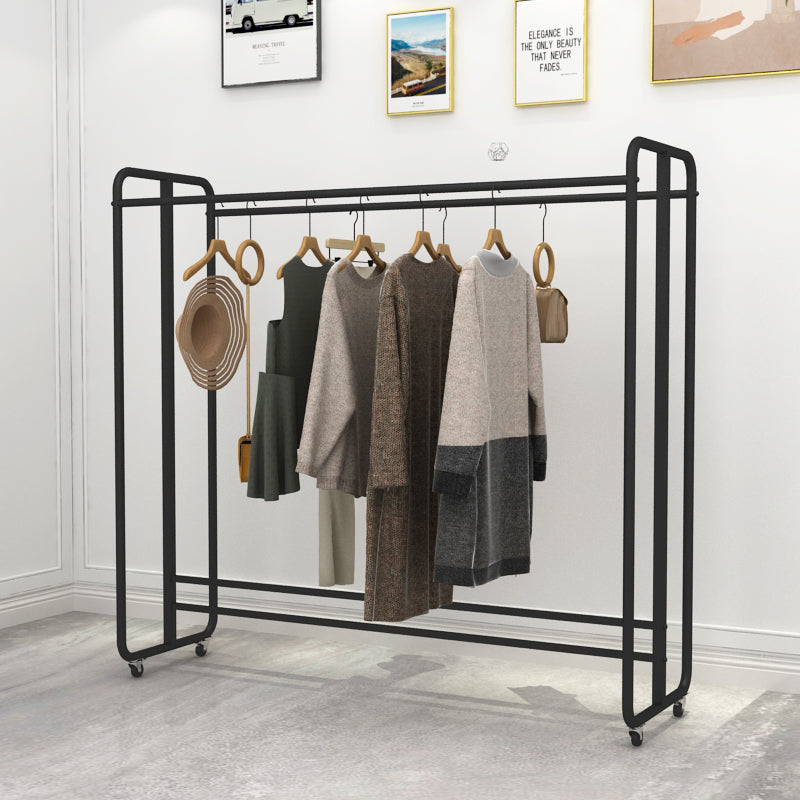 Modern Coat Hanger Metal Scroll Wheel Design No Distressed Entryway Kit