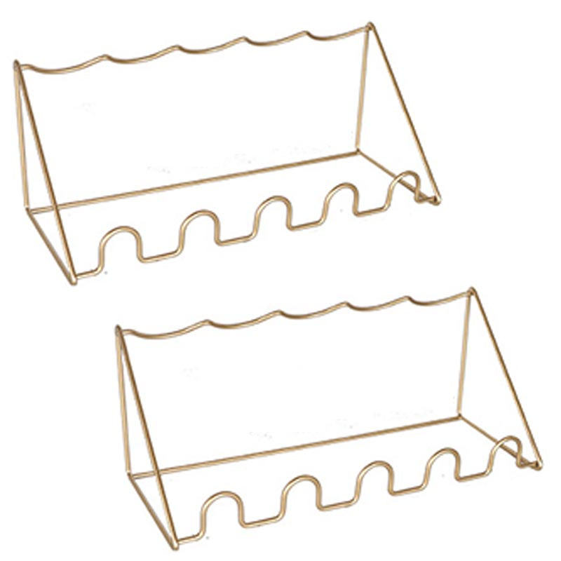 Modern Countertop Wine Bottle Rack Metal Stackable Wine Bottle Holder