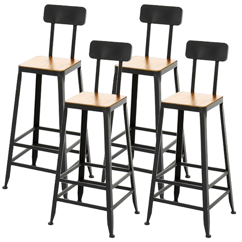 Industrial 1/4/5/9 Pieces Bar Table Set Rectangle Pine Wood Counter Table for Bar