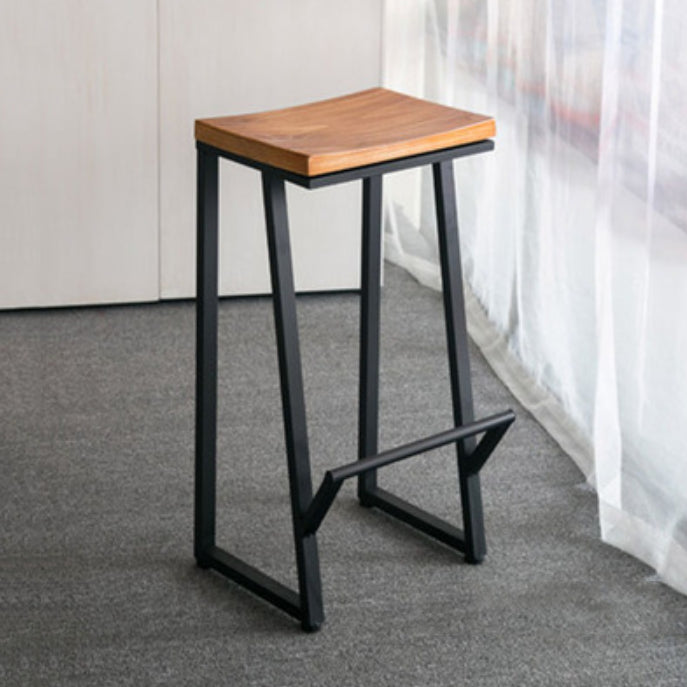 Modern Solid Wood Bar Set Coffee Shop 1/2/7 Pieces Rectangle Table and Stool Set