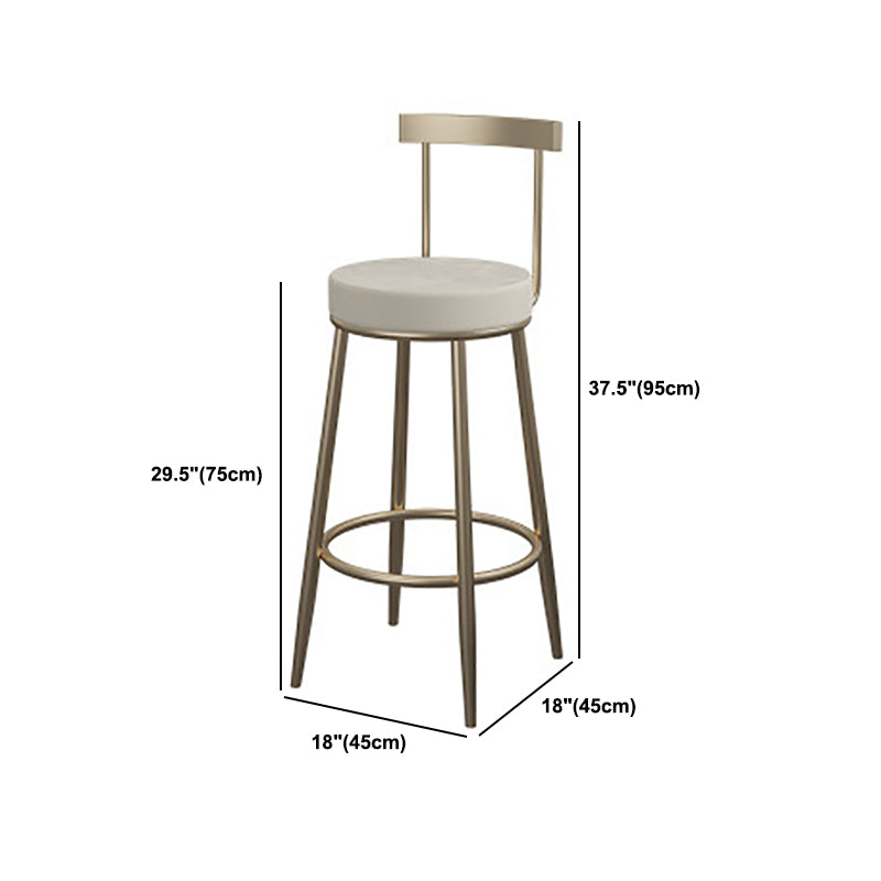 Glam 1/2/3/5 Pieces Bar Table Set Rectangle Bar Table with Metal High Stools for Home