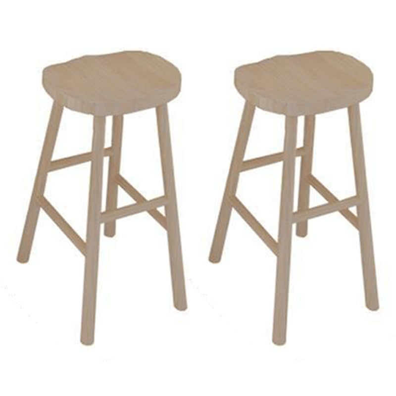 Rectangle Solid Wood Pub Dining Set 1/2/7 Pieces Modern Indoor Pub Table Set