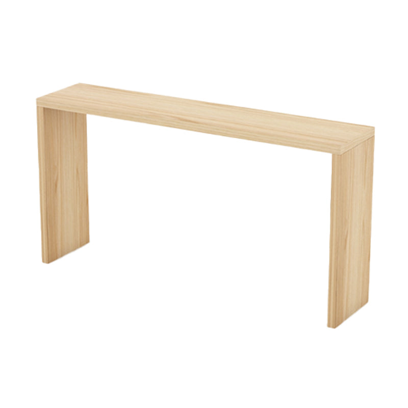 Rectangle Solid Wood Pub Dining Set 1/2/7 Pieces Modern Indoor Pub Table Set