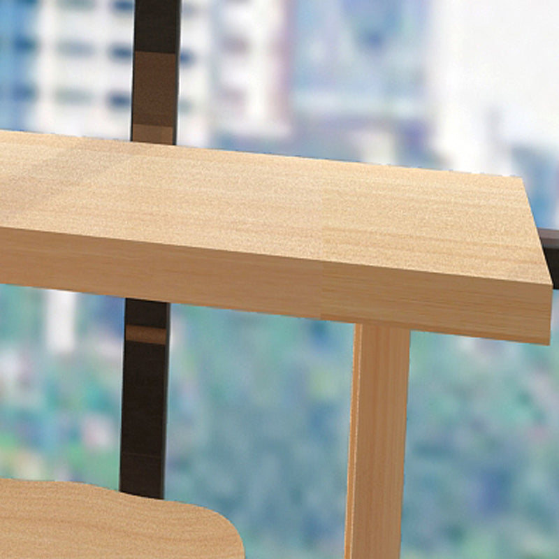 Modern 1/2/6/11 Pieces Bar Table Set Rectangle Bar Table with Wooden High Stools for Home