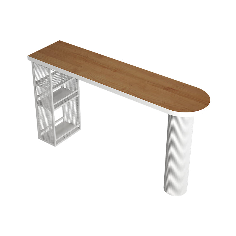 Modern Indoor Bar Table Set Solid Wood 1/2/4/5 Pieces Double Pedestal Bistro Set