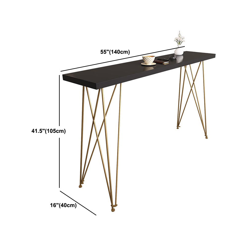 Glam 1/2/3/4 Pieces Reclaimed Wood Bar Table Set Rectangular Counter Set for Home Use