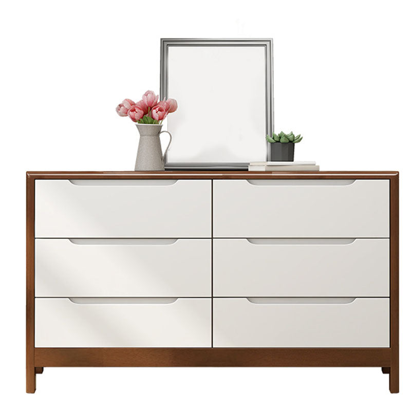 Modern Style Solid Wood Dressers 5/6/9 Drawers Storage Chest