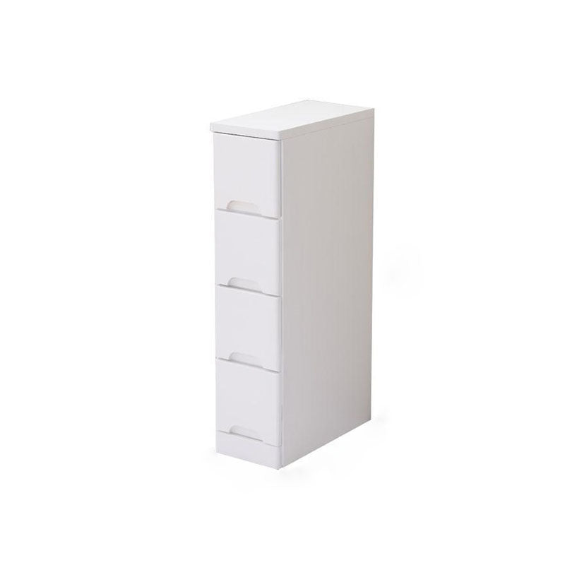 Contemporary Bedroom Storage Chest Wooden Chest with Drawers