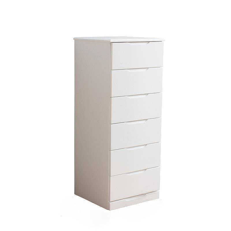 Contemporary Bedroom Storage Chest Wooden Chest with Drawers