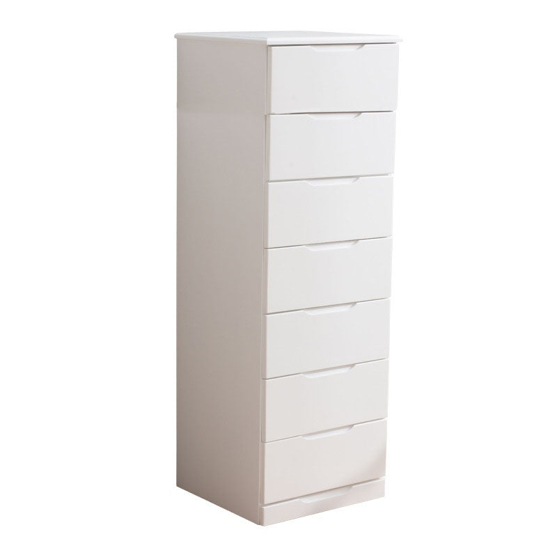 Contemporary Bedroom Storage Chest Wooden Chest with Drawers