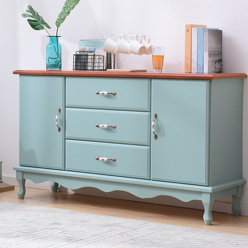 15.6-inch Width Coastal Dresser Solid Wood Storage Chest with 3/6 Drawers