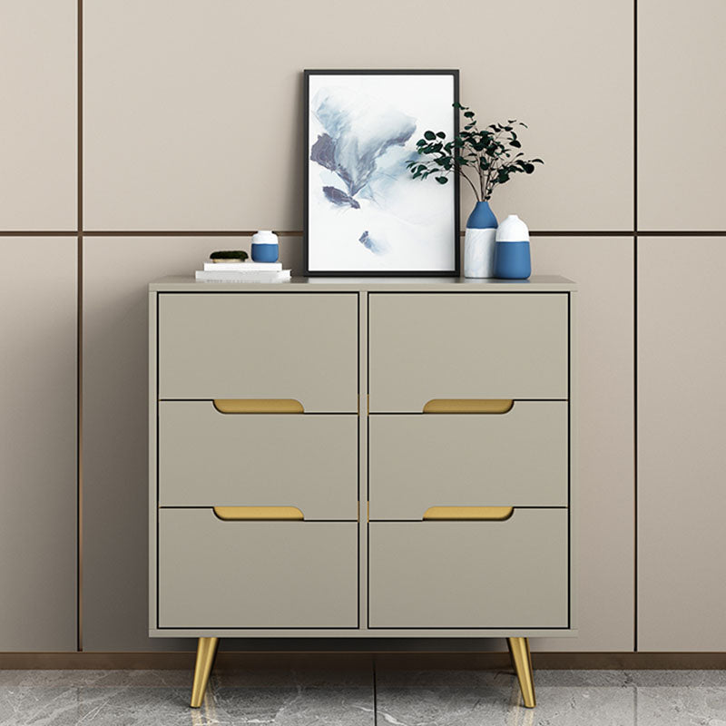 Glam Wooden Chest Bedroom 16" W Storage Chest with 3 Drawers