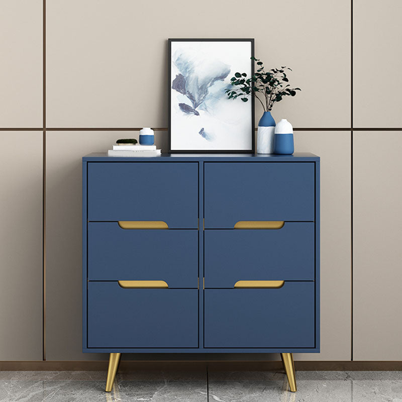 Glam Wooden Chest Bedroom 16" W Storage Chest with 3 Drawers