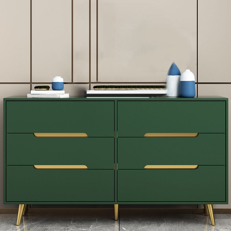 Glam Wooden Chest Bedroom 16" W Storage Chest with 3 Drawers