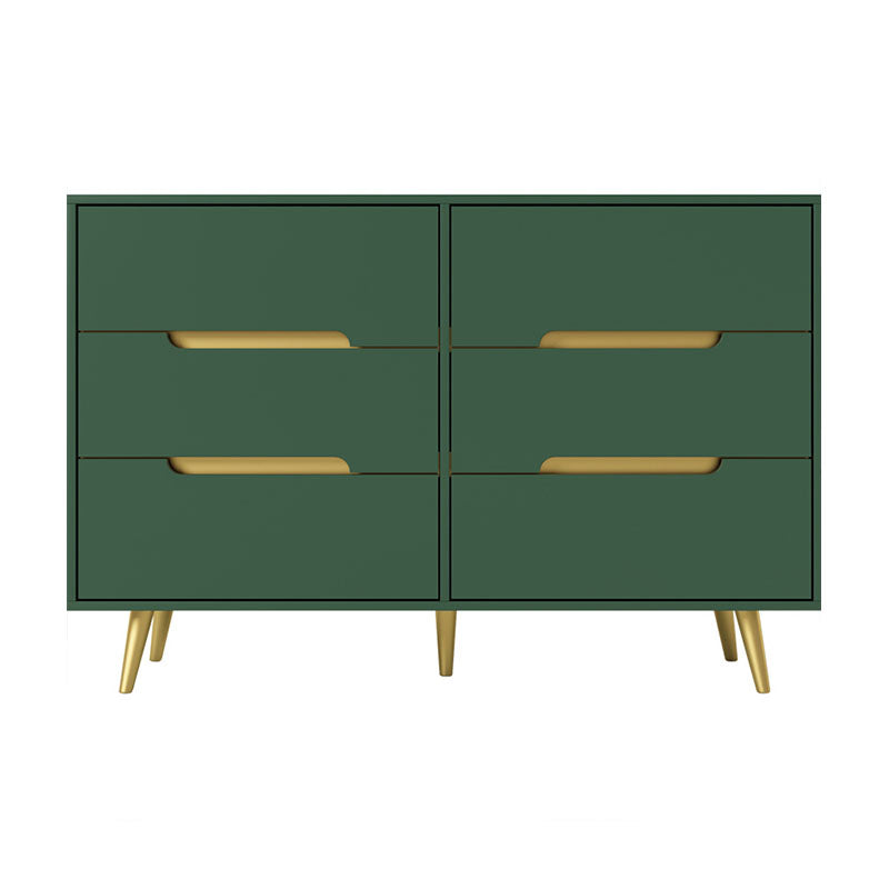 Glam Wooden Chest Bedroom 16" W Storage Chest with 3 Drawers